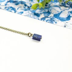 Unlock your inner wisdom and truth with this Tiny Lapis Lazuli Necklace. Known as a powerful friendship stone, it fosters deep connections and trust, making it a perfect gift for a cherished friend. This dainty piece also supports communication and self-expression, enhancing intellectual growth and clarity. Ideal for individuals pursuing personal development and spiritual insight, this necklace is a meaningful and elegant addition to your everyday wear. Each gemstone is natural and one-of-a-kind Spiritual Nickel-free Necklaces For Friendship, Adjustable Pendant Necklace For Friendship, Adjustable Friendship Pendant Necklace, Spiritual Nickel-free Necklace For Everyday, Spiritual Nickel-free Necklaces For Everyday, Spiritual Adjustable Birthstone Necklace As A Gift, Adjustable Spiritual Birthstone Necklace As A Gift, Everyday Spiritual Nickel-free Necklace, Adjustable Lapis Lazuli Jewelry For Gifts