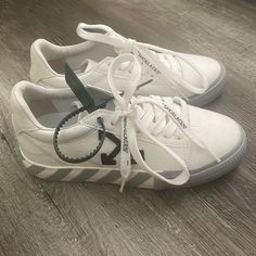 I Really Wanted To Keep These For Collection Purposes, But I Feel Like I Should Sell Items I Truly Don't Need! These Are Beautiful. I Also Have The Mint Bag To Keep Them Secure In, As Well As The Box. Basically Brand New - But Worn Once. Vulcanized Sneakers, Mint Bag, Off White Shoes, Sell Items, The Box, Womens Shoes Sneakers, Grey And White, Feel Like, Shoes Sneakers