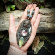 Moon Phase Goddess Necklace with Labradorite. FULL MOON June 22nd-23rd 2021. She was created on the FULL MOON of June 22nd and 23rd 2021. The energy of this moon will encourage you to show a willingness to be vulnerable, share your dreams, and keep your imagination open. You'll be surprised what magic can occur when you believe. It will remind you to talk to others about your endeavors, goals, and long-term plans. The conversations you have, once you open up, will help inspire you and appreciate Handmade Moon Shape Spiritual Necklace, Full Moon June, Moon Information, Handmade Moon-shaped Spiritual Necklace, Bohemian Moon-shaped Necklaces With Natural Stones, Luxury Spiritual Moon-shaped Necklace, Mystical Moon-shaped Crystal Necklace Gift, Be Vulnerable, Nice Jewelry