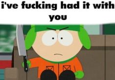 Kyle South Park, South Park Memes, Kyle Broflovski, South Park Funny, South Park Characters, South Park Fanart, Im Going Crazy