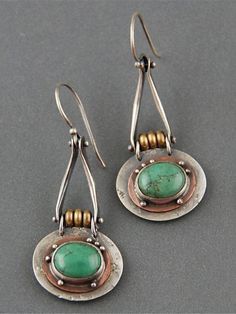 Women's Earrings Vintage Outdoor Geometry Earring 2024 - $7.49 Cheap Earrings, Mixed Metal Jewelry, Jewelry Antique, Earrings Inspiration, Ancient Jewelry, Silver Plated Jewelry, Metal Earrings, Online Earrings, Turquoise Earrings