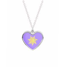 Bring a touch of magic to your style with our Corona's Crest - Tangled Necklace! Available in a heart or circle shape, this necklace is made from zinc coated aluminium for a durable and long-lasting design. 
 Want to make it extra special? Add optional engraving on the reverse for a personalised touch that makes it the perfect gift for yourself or a loved one. 
 Hand-designed and printed in the UK, this necklace captures the enchanting essence of the Tangled story. Plus, with every order placed, Tangled Necklace, Help The Environment, Circle Shape, A Tree, A Heart, Tangled, About Uk, Essence, Long Lasting