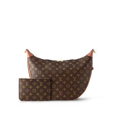 LOUIS VUITTON® - Loop Hobo - Monogram Monogram Reverse Louis Vuitton Loop Hobo, Trend Bags, Bags 2024, Mothers Bag, Handbags Louis Vuitton, Moon Shape, Airport Fashion, Louis Vuitton Official, Crossbody Bag Women