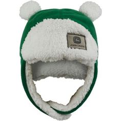 John Deere Kids' Trapper Winter Hat Toddler Winter Hat, John Deere Kids, John Deere Hats, Hat With Ear Flaps, Flap Hat, Ear Flap Hats, Toddler Winter, Kids Beanies, Trapper Hats