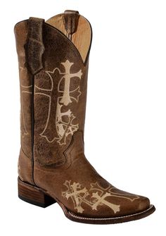 Circle G Cross Embroidered Cowgirl Boots - Square Toe, Chocolate Cross Boots, Cowgirl Boots Square Toe, Cowgirl Boots Wedding, Cowgirl Boots Square Toed, Classic Black Boots, Expensive Things, Country Shoes, Square Toe Western Boots, Bota Country