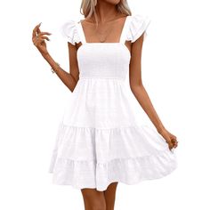 Tankaneo Womens 2023 Casual Summer Ruffle Dresses Square Neck Smocked Elastic Waist A-Line Layered Swing Flowy Mini Dress Product Details Size: X-Large Color: White Brand: No Brand Mpn: Does Not Apply Upc: Does Not Apply Ean: Does Not Apply * Package Dimensions : 11.8 X 9.8 X 0.75 Inches; 1.36 Pounds * Department : Womens * Date First Available : May 15, 2023 Tankaneo Womens 2023 Casual Summer Ruffle Dresses Square Neck Smocked Elastic Waist A-Line Layered Swing Flowy Mini Dress Product Details White Sun Dress, Hippie Maxi Dress, Striped Casual Dresses, Ruffle Dresses, Strapless Tube Dress, Cute White Dress, Elegant Mini Dress, White Sundress, Flowy Mini Dress