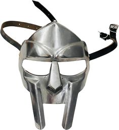 Tribute to Legend Singer MF Doom 1. It's limited Eddition Mf doom mask. 2. Perfect Mirror Chrome Finish. 3.it's also Anti Rust Mask. 4. You can choose material according to your desier. 5. It has 2 spikes in sides as same as On Legend MF Doom Mask. 6. It Also Have Adjustable Leather Straps so you can Comfortably Wear it. 7. It Has a artifical Gem stone on Forhead. 8. Overall Length : 9.75 ( Approx ) 9. Width : 8.25 ( Approx ) 10. If we talk about size so it comes in free size which is suitable f Gladiator Cosplay, Maximus Gladiator, Gladiator Mask, Doom Movie, Doom Mask, Mf Doom Mask, Medieval Theme, Gladiator Helmet, Fantasy Party