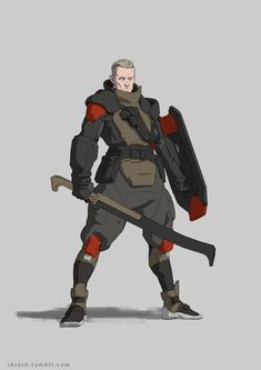 ArtStation - Techno-fantasy RPG party Male Uniform, Anime Male, Power Armor, Uniform Design, Armor Concept, Fantasy Rpg, Star Wars Characters, Fantasy Inspiration