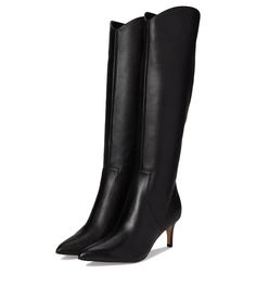 PRICES MAY VARY. Stay stylish in the Nine West Sirena dress boots. It features a stylish pointy toe, stiletto heel and a sleek silhouette. The Sirena boots will elevate any outfit! Founded in 1978, Nine West empowers women to take on the world in style, from day to night. Pointy Toe ; Zipper Closure Leather Upper 2.4" heel height Pointy Boots, Kitten Heel Boots, Dress Boots, Christmas Outfits, Black Leather Boots, Dress With Boots, Stiletto Heel, Nine West, Christmas Outfit