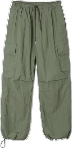 Utility Cargo Pants With Elastic Waistband In Khaki, Utility Khaki Cargo Pants With Elastic Waistband, Summer Parachute Pants With Pockets For Outdoor Activities, Summer Parachute Pants For Outdoor Activities, Green Nylon Parachute Pants With Relaxed Fit, Summer Utility Cargo Pants For Outdoor Activities, Summer Parachute Pants With Pockets For Outdoor, Summer Utility Parachute Pants For Outdoor Activities, Urban Style Summer Cargo Pants For Outdoor Activities