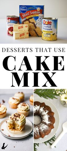 desserts that use cake mix