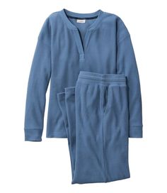 Women's Soft Waffle Sleep Set | Pajamas & Nightgowns at L.L.Bean Waffle Pajamas, Petite Pajamas, Slow Clothing, Pajamas Aesthetic, House Wear, Sleepwear Women Pajamas, Cotton Pajamas Women, Loungewear Fashion, Lounge Pants Womens