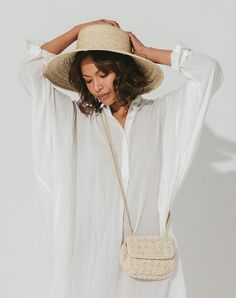 Cabana Palm Hat | Cleobella Woven Straw Hat With Short Brim For Day Out, Chic Toquilla Straw Hat, Chic Woven Panama Hat, Chic Straw Panama Hat For Warm Weather, Chic Beige Toquilla Straw Panama Hat, Chic Woven Straw Hat For Day Out, Chic Woven Fedora Straw Hat, Woven Panama Hat For Day Out, Chic Handwoven Panama Hat With Flat Brim