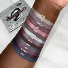 Trouble Maker Pressed Powder Palette Plum Eye Makeup, Tumblr Era, Soft Grunge Makeup, Soft Summer Makeup, Cool Summer Palette, Budget Makeup, Makeup Tumblr, Powder Palette, Indie Makeup