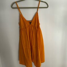 Nwot Wild Fable Baby Doll Mini Dress In Dark Yellow Color. Size M, Never Work Perfect Condition. Perfect Summer Dress Cotton V-neck Sundress For Brunch, Cotton V-neck Sundress For Daywear, Summer V-neck Sundress For Daywear, V-neck Cotton Sundress For Vacation, Mustard Cotton Vacation Dress, Yellow V-neck Sundress For Summer, Mustard Cotton Dress For Vacation, Yellow Cotton Mini Dress For Beach, Summer Cotton Dress In Mustard