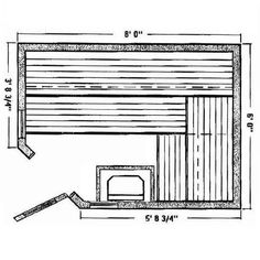 Our 5-sided Catalina indoor kit offers a unique design, perfect for any room corner. This unique 5-sided sauna has two glass sidelights, giving it a spacious, open feel. The Catalina Sauna is crafted with grade-A Western red cedar to provide a stunning and sturdy build. Western red cedar is perfect for sauna benches and interiors because it doesn't secrete resin or overheat, and it is also water repellent. This unique 5-sided sauna has two glass sidelights, giving it a spacious, open feel. Enjoy Sauna Dimensions, Corner Sauna, Sauna Plans, Rustic Saunas, Home Steam Room, Studio Apartment Plan, Diy Sauna, Cedar Bench, Electric Sauna Heater