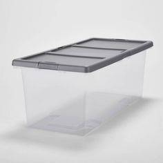 Storage Tubs, Clear Storage, Storage Tote, Utility Storage, Box Building, Storage Racks, Garage Storage Organization, Stackable Storage, Tote Storage