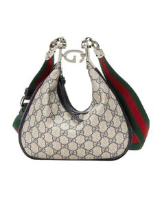 Have a look this beautiful gucci bag! Gucci Store, Gucci Crossbody Bag, Beige And Blue, Gucci Crossbody, Gucci Tote, Designer Crossbody Bags, Large Shoulder Bags, Gucci Handbags, Fabric Bag