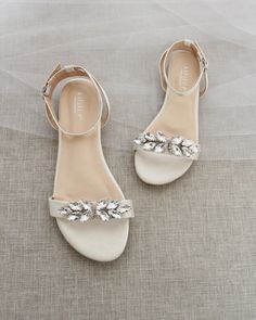 Fall Wedding Shoes, Kids Heels, Girls Flats, Bridal Sandals, Wedding Flats, Bridesmaid Shoes, Wedding Sandals, Rhinestone Bow, Womens Wedding Shoes