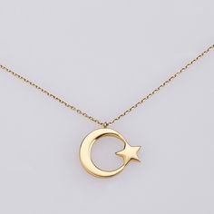 14k Gold Crescent Moon Pendant Gold Crescent Jewelry For Formal Occasions, Elegant White Gold Crescent Jewelry, Elegant Crescent White Gold Jewelry, Elegant Crescent Engraved Necklace, Elegant Engraved Crescent Necklace, Formal White Gold Crescent-shaped Pendant, Formal Crescent White Gold Jewelry, Luxury White Gold Moon Charm Jewelry, Luxury White Gold Jewelry With Moon Charm