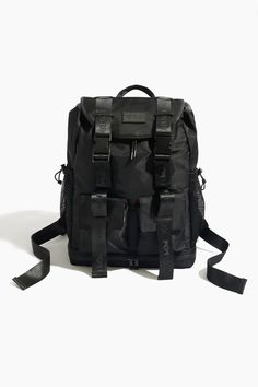 Athena Backpack - Black – POPFLEX® Large Capacity Black Bag For Adventure, Large Capacity Nylon Backpack For Trip, Sporty Nylon Backpack For Trips, Sporty Backpack For Trips, Functional Adventure Backpack Bags, Functional Adventure Backpack, Black Nylon Backpack For Trips, Black Large Capacity Backpack For Adventure, Black Backpack With Adjustable Strap For Trip