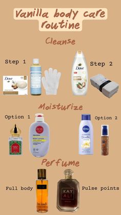 hope you like it! (not mine) ✨️ Vanilla Body Care, Fragrance Lab, Body Hygiene, Hygiene Care, Shower Skin Care, Body Smells, Healthy Skin Tips, Pretty Skin Care