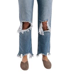 Mid-rise Free People straight leg jeans featuring subtle distressing. Rigid denim Raw hem Five-pocket style Button fly Care/Import: Machine Wash Cold. Import. Measurements for size 28: Waist: 32 1/2", Hips: 40 1/2", Rise: 10 1/2", Inseam: 27" Distressed Denim Blue Jeans For Everyday, Everyday Distressed Denim Blue Jeans, Distressed Cutoff Flare Jeans For Fall, Fall Cropped Jeans With Frayed Hem And Relaxed Fit, Everyday Distressed Denim Blue Flare Jeans, Fall Faded Distressed Cropped Jeans, Fall Distressed Faded Cropped Jeans, Fall Cropped Denim Blue Jeans With Frayed Hem, Denim Blue Cropped Jeans With Frayed Hem For Fall