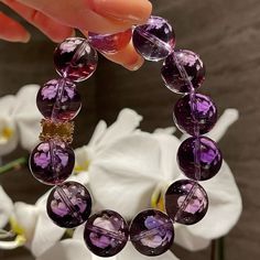 Material:Purple Amethyst Quartz beads size : Approx 15-16mm quantity: one strand  6mm approx 29 pcs one strands 7mm approx25 pcs one strands 8mm approx 22 pcs one strands 9mm approx 21pcs one strands 10mm approx 19 pcs one strands 11mm approx 18pcs one strands 12mm approx 16 pcs one strands 13mm approx 16 pcs one strands 14mm approx 15 pcs one strands 15mm approx 14pcs one strands 16mm approx 14 pcs one strands 17mm approx 13pcs one strands 18mm approx 13pcs one strands 19mm approx 12pcs one str Purple Amethyst Gemstone Beads, Bohemian Purple Multi-strand Beads, Hand-strung Amethyst Beaded Bracelets In Lavender, Elegant Purple Faceted Beads, Purple Faceted Amethyst Beads, Quartz Beads, Amethyst Quartz, Bracelet Beaded, Bracelet Jewelry