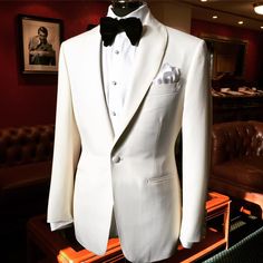 White Tux, Man Suits, Mens Wedding Attire, The Rake, Wedding Outfit Men