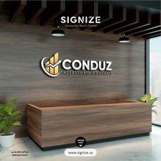 the front desk of conduz, an american investment firm in new york city