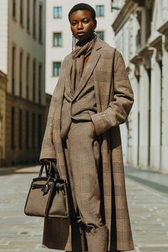 Ralph Lauren Photoshoot, Ralph Lauren Looks, Ralph Lauren Fall, Wrap Coat, Winter Looks, Wool Coat, Couture Fashion, In The Heart