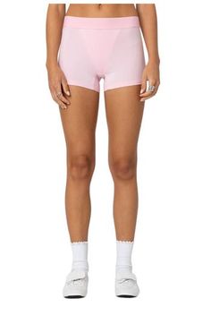 Keep your look casual and sporty with these essential stretch-cotton bike shorts. Pull-on style 95% cotton, 5% spandex Machine wash, dry flat Imported Cotton High-waisted Shorts Activewear For Spring, Spring Cotton High-waisted Shorts Activewear, Stretch Cotton Biker Shorts With Short Inseam, Spring Cotton High-waisted Activewear Shorts, Seamless Fitted Biker Shorts For Spring, Casual Stretch Biker Shorts With Short Inseam, Fitted Cotton Bottoms Mid-thigh Length, Casual Compression Biker Shorts For Loungewear, Casual Compressive Solid Biker Shorts