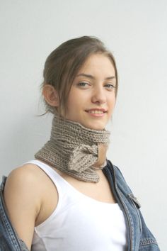 Hand Knit Milky Brown Mohair Brown Scarf With Leather Bridge / Knitted Collar / Neckwarmer Fall Fashion Knit Accessories This beautiful knitted Collar is perfect for the changing weather, and will be fun to wear all season long. This cowl is cozy and stylish.It s very soft and warm. It is easy to change around for many different looks and styles. One size fits all If you are interested in a particular color,let me know. Perfect for your self or as a gift for that special someone Item will arrive Handmade Knitting Pattern For Fall, Chunky Knit Beige Knitting Pattern, Brown Crochet Knitting Pattern For Fall, Brown Crochet Knitting Pattern For Winter, Winter Crochet Knitting Pattern In Brown, Fall Crochet Knitting Pattern, Knit Accessories, Brown Scarf, Knitted Collar