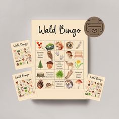 the wild bug board game is displayed on a table