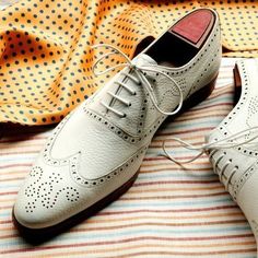 White Men Custom Made Brogue shoes leather Top Quality Shoe Men Wedding shoes sold by Lajuria on Storenvy Quality Leather Boots, Brogues Style, Wingtip Oxford Shoes, Men's Wedding Shoes, White Leather Shoes, Oxford Brogues, Custom Design Shoes, Oxford Shoes Men, Leather Oxford Shoes