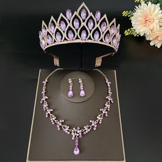 This Dress is fashionable for every occasion. the dress is made-to-order by professional tailors. You can choose from 50 colors, Regular sizes 2 to 16 and plus sizes 14w to 26W. Custom size is also available. Necklace And Earring Sets, Tiara Necklace, Princess Christmas, Crystal Bridal Jewelry Sets, Dubai Gold Jewelry, Bride Tiara, Crown Necklace, Bridal Accessories Jewelry, Pearl Bridal Jewelry