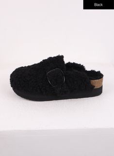 Black / 250 / US8 Trendy Clogs With Buckle Closure And Round Toe, Trendy Closed Toe Clogs With Buckle Closure, Trendy Closed Toe Clogs With Buckle, Trendy Round Toe Mules With Buckle Closure, Trendy Mules With Buckle Closure And Round Toe, Trendy Flat Heel Mules With Buckle Closure, Winter Clogs With Buckle Closure And Round Toe, Winter Slip-on Clogs With Buckle Closure, Winter Buckle Closure Slip-on Clogs