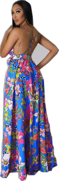 Chic V-neck Summer Dress For Vacation, Casual Printed V-neck Midi Dress, Summer V-neck Printed Maxi Dress, Chic V-neck Sundress For Vacation, Summer Printed Maxi V-neck Dress, Printed V-neck Spring Vacation Dress, Casual Printed V-neck Maxi Dress, Multicolor V-neck Summer Midi Dress, Summer V-neck Maxi Dress With Floral Print