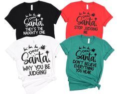 Dear Santa It was Fake News Dear Santa It Was Her or His Fault Shirt, Christmas Couple T-Shirt, Santa Claus Tee, Christmas Matching Tshirt Western Dear Santa Shirt, Matching Family Christmas Shirts, Personalized Christmas Family T-Shirt For Family, Christmas Matching Tshirt Tee Custom Dear Santa Shirts, Dear Santa Christmas Family Shirts, Dear Santa Group Shirts, Dear Santa  Shirts, Dear Santa Christmas Family * High quality and super soft, comfortable shirt. Made with top-of-the-line vinyl and Dear Santa Quotes Funny, Christmas Shirts For Boys, Funny Kids Christmas Shirts, Cute Christmas Shirts Vinyl, Dear Santa Quotes, Dear Santa Funny, Christmas Quote Shirts, Toddler Christmas Shirt, Matching Family Christmas Pajamas