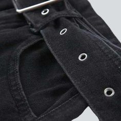 Bring out the urbane-inspired look of your summer wardrobe with our 2023 Summer Collection Inside Out Pocket Denim Shorts! With a high-waisted silhouette. wide-leg cut. and rock-washed finish. it's the perfect combination of couture trend and vintage charm. Plus. the front zipper and button closure ensures a snug. secure shape.Make a Statement Street Style: Show off your laid-back-inspired mode with these chic denim shorts. perfect for any season. Wide-Leg Cut: Flaunt a high-waisted silhouette. Black Wide Leg Flare Jeans With Belt Loops, Black Wide-leg Flare Jeans With Belt Loops, Black Jeans With Belt Loops For Spring, Spring Black Jeans With Belt Loops, Black Denim Flare Jeans With Belt Loops, High Waist Black Jeans With Belt Loops, Edgy Baggy High Waist Flare Jeans, Mid-rise Washed Black Flare Jeans With Belt Loops, Grunge High-waist Flare Jeans With Pockets