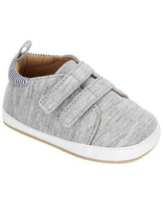 Baby Heather Grey Sneakers - OshKosh | Carter's Cool Shoes, Oshkosh Baby, Baby Boy Accessories, Grey Baby, Carters Baby, Baby Boy Shoes, Grey Sneakers, Shop Clothing, Heathers