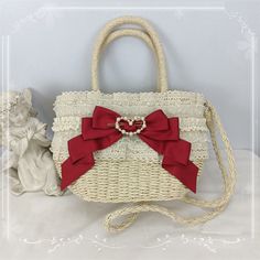 This price is for a bag only. Cute Beige Handheld Shoulder Bag, Cute Handheld Beige Shoulder Bag, Cute Beige Rectangular Satchel, Cute Red Rectangular Satchel, Cute Handheld Shoulder Bag For Summer, Cute Cream Rectangular Shoulder Bag, Cute Rectangular Cream Shoulder Bag, Cute Beige Shoulder Bag For Shopping, Vintage White Gift Bag