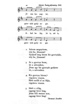 sheet music with words and symbols on it