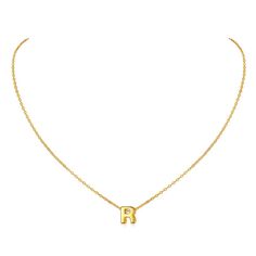 PRICES MAY VARY. 🧡 CLASSIC FASHION NECKLACE 🧡-- This small letter necklace look very elegant with sweet and special design, beautiful for everyday wear or special occasion. If you have a "R" on your first name or last name, or it represents a special someone in your life, just buy this meaningful monogram necklace. 🧡 STERLING SILVER NECKLACE 🧡-- Hypoallergenic 18k gold plated sterling silver, passed strict skin test grants allergy free, nickel-free, these tiny initial necklaces are safe for Trendy Necklaces For Birthday And Mother's Day, Trendy Initial Necklace For Mother's Day Gift, Trendy Initial Pendant Necklaces For Gifts, Trendy Initial Necklace With Delicate Chain For Gift, Trendy Initial Necklace With Delicate Chain As A Gift, Minimalist Tan Charm Necklace As Gift, Minimalist Tan Necklace For Gift, Minimalist Tan Necklace For Gifts, Minimalist Tan Necklace Gift