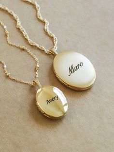 A lovely 14K Gold Filled locket, ready to be personalized with any name, letter, and can also have your photos included inside (additional photo link to purchase in listing description). These lockets become such special keepsakes. Being carried through so many different life adventures, wedding days, motherhood, even through grief & loss. For this very reason, its so important that these lockets are made with lasting, quality materials that wont fade or tarnish. You can wear this locket with co Gold Personalized Round Locket Necklace, Personalized Gold Round Locket Necklace, Personalized Round Gold Locket Necklace, Engraved 14k Gold Locket Necklace As A Gift, 14k Gold Engraved Locket Necklace Gift, Personalized Gold Pendant Locket Necklace, Personalized Gold Locket Necklace With Oval Pendant, Personalized Yellow Gold Locket Necklace With Initial Pendant, Elegant Name Jewelry For Keepsake