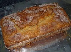 a loaf of bread sitting on top of aluminum foil