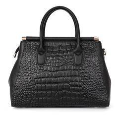 SPECIFICATIONSBrand Name: AidraniOrigin: Mainland ChinaCN: GuangdongLining Material: PolyesterMain Material: Genuine LeatherPlace Of Origin: GUANG DONG ProvincePlace Of Origin: GUANG DONG ProvinceShape: Casual ToteChoice: yes Elegant Crocodile Pattern Tote Shoulder Bag, Elegant Black Crocodile Pattern Bag, Black Bags With Crocodile Pattern And Top Handle, Black Top Handle Bag With Crocodile Pattern, Black Crocodile Pattern Crossbody Shoulder Bag, Black Crocodile Pattern Top Handle Bag, Elegant Crocodile Pattern Shoulder Bag, Business Tote Shoulder Bag With Crocodile Pattern, Black Crocodile Pattern Shoulder Bag With Double Handle