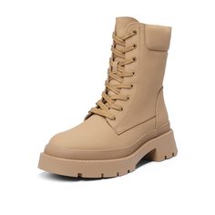 Brand New Size 8.5 Color Nude N3/17 Spring High Ankle Synthetic Combat Boots, Beige High Ankle Combat Boots For Spring, Synthetic High Ankle Combat Boots For Spring, Spring Medium Width Flat Heel Combat Boots, Fall Season Synthetic Combat Boots, Beige Casual Combat Boots For Spring, Casual Beige Combat Boots For Spring, Nude Combat Boots, Sparkly Combat Boots