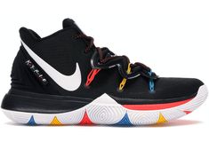 Buy and sell authentic Nike shoes on StockX including the Nike Kyrie 5 Friends and thousands of other sneakers with price data and release dates. Zapatillas Kyrie Irving, Zapatillas Nike Basketball, Irving Shoes, Nike Kyrie 5, Girls Basketball Shoes, Kyrie 5, Kd Shoes, 5 Friends, Black Basketball Shoes