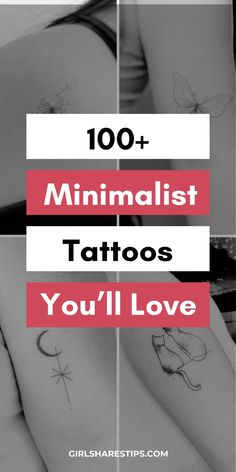 the top 100 minimalist tattoos you'll love